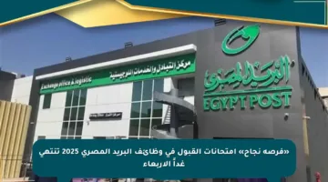 «فرصة نجاح» امتحانات القبول في وظائف البريد المصري 2025 تنتهي غداً الأربعاء